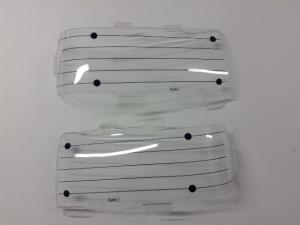 Ford Laser BD 81-83 Headlight Cover Set 