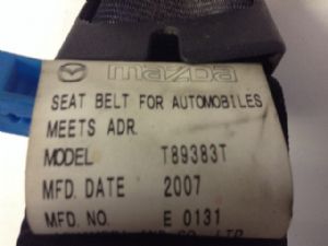 Mazda Mazda2 DE10YI 12/02-03-04 LF Seat Belt
